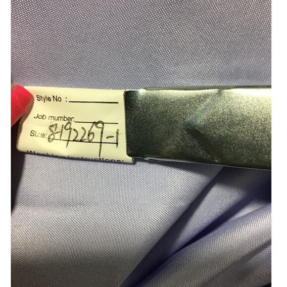 BALL GOWN 16W Plus Purple Lilac Beaded Embroidered Floral Maxi Dress NEW B111 - Picture 6 of 8